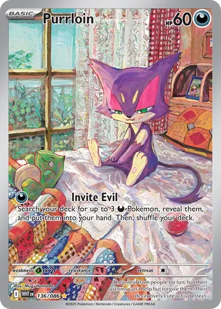 Purrloin (White Flare 136/086)